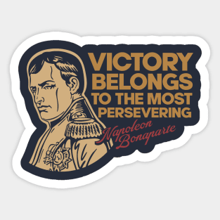 Napoleon Bonaparte - Inspirational Quote Sticker